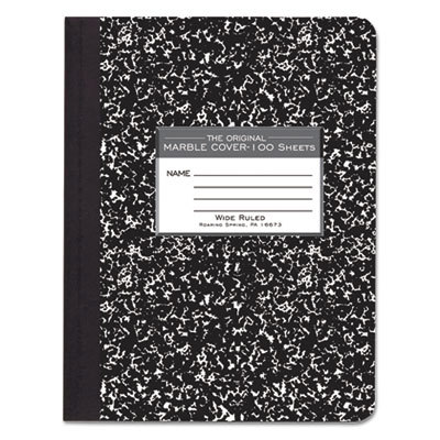 Composition Book: 100 Sheets, Wide Ruled